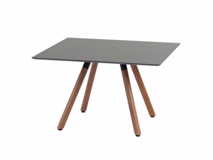 JET 522Q - Square coffee table with wooden legs _ Et al.